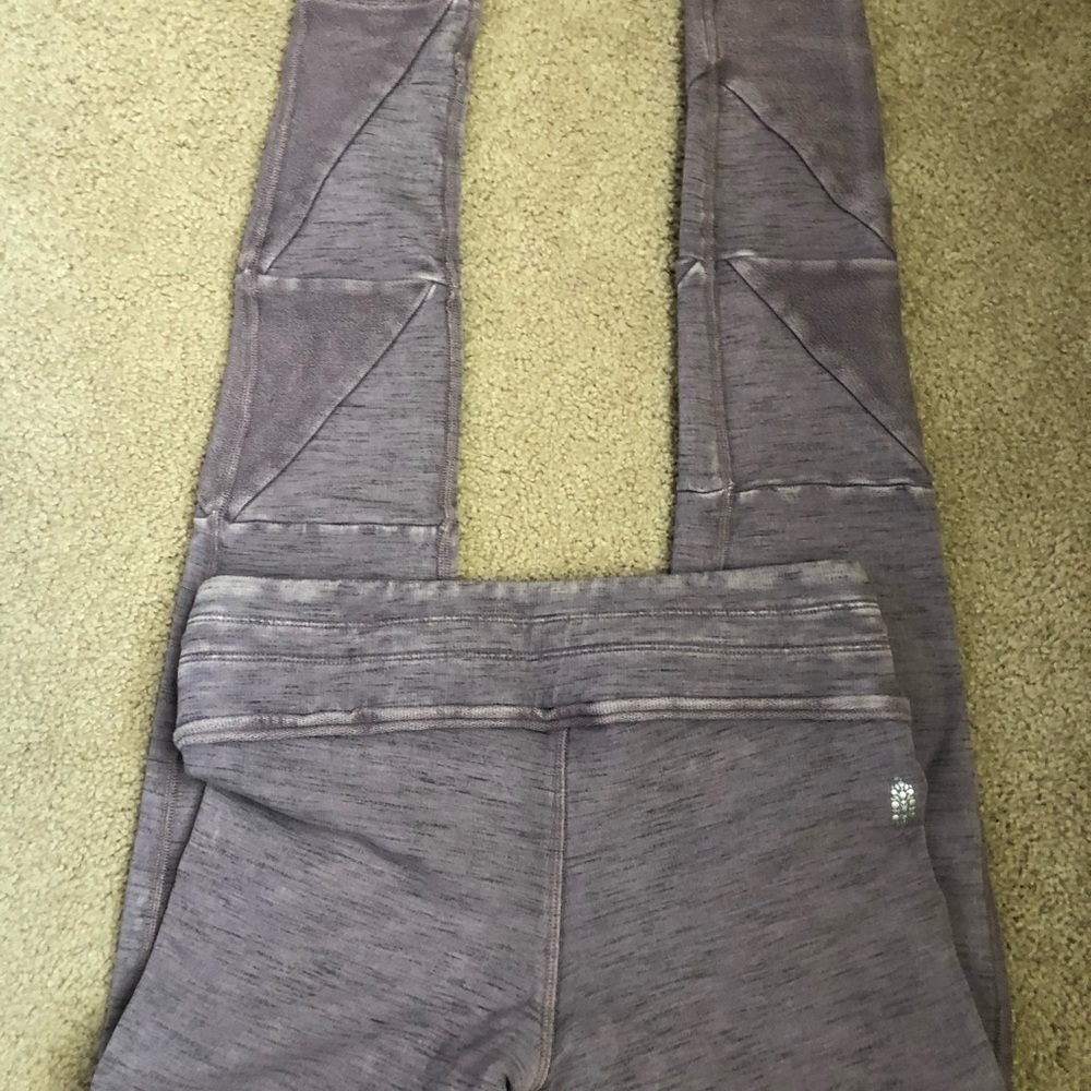 FP Movement Kyoto Purple Moto Leggings w Pockets - Picture 7 of 8